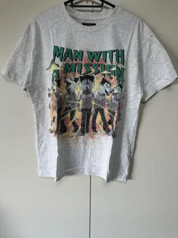 MAN WITH A MISSION 티셔츠 사이즈 M
