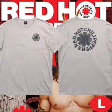 Red Hot Chili Peppers [Logo] 프린트 티셔츠 L