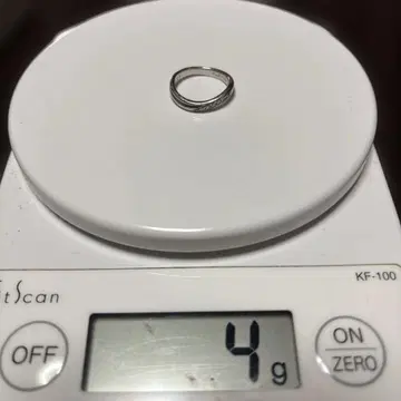 플라티나950 실버 반지 4g 슬림