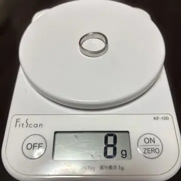 플라티나 950 실버 반지 8g