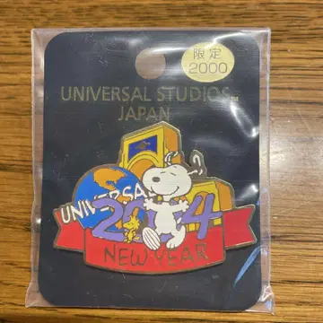 USJ 스누피 2004년 신년 핀 배지