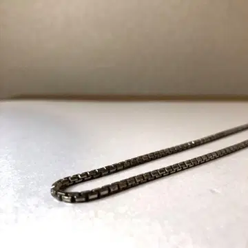 ITALY925 각인 빈티지 실버 길이 58cm 심플 디자인