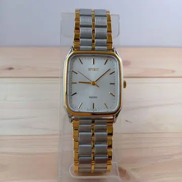 SEIKO 스피릿 쿼츠 손목시계 SS/GP