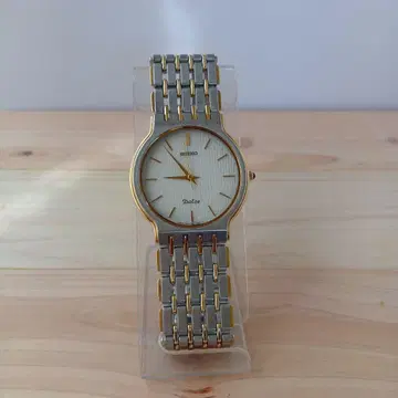 SEIKO 돌체 쿼츠 손목시계 SS/GP