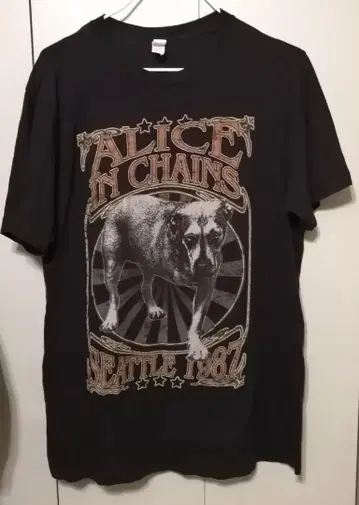 앨리스 인 체인즈 alice in chains T셔츠 M 사이즈