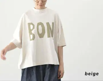 tumugu 츠무그래피 천축 프린트 T 'BON