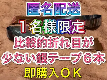 -5 나니와단시 BON BON VOYAGE 은색 테이프 6개 풀