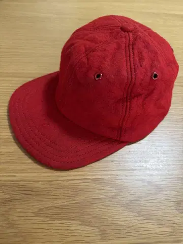 베이스볼 울 캡 레드