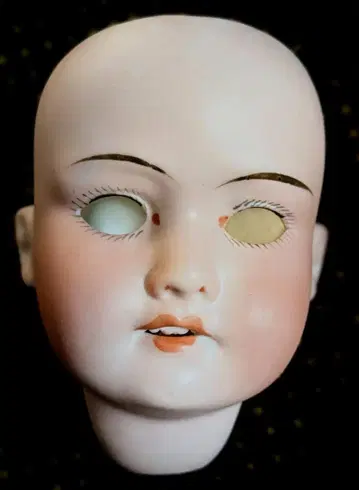 앤티크 비스크 인형 헤드