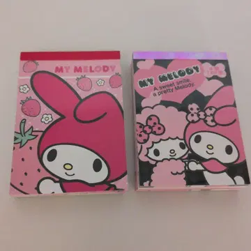 마이멜로디 미니 메모 2권 세트 산리오