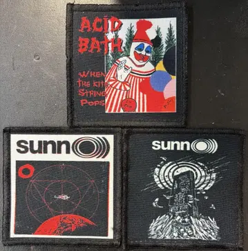 레어 used sunn acid bath 패치 doom sludge