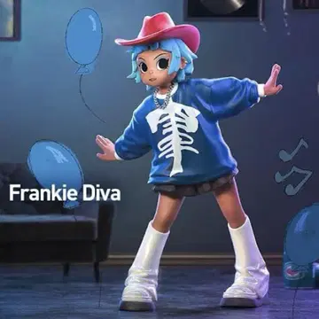 popmart Peach Riot Rise Up Frankie Diva