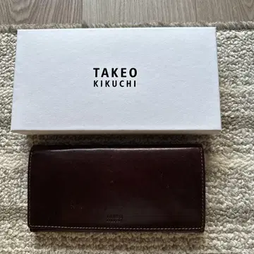 TAKEO KIKUCHI 초코 장지갑