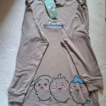 치이카와 하치와레 시마무라 긴팔 티셔츠 CHIIKAWA 토끼 남성용