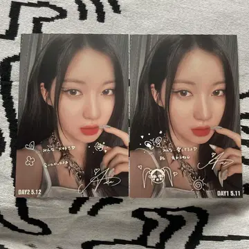 BABYMONSTER 베비몬 5.11.12 B상 아사 엽서