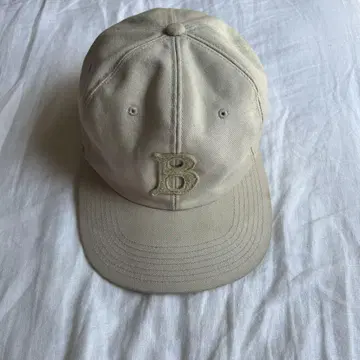 H.W.DOG&co 베이지 야구 모자