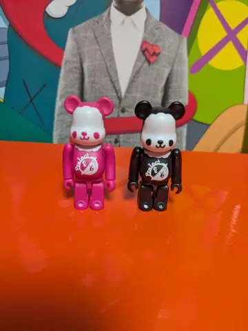 베어브릭 100% 보아베어 BOABEAR 데빌로보츠 DEVILROBOTS