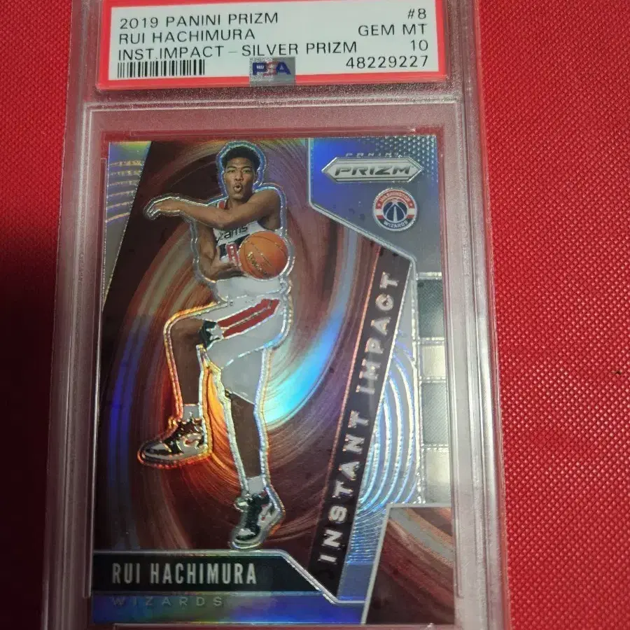 NBA NBA Rui Hachimura PSA 10 Grade 2019 Panini Silver Prizm