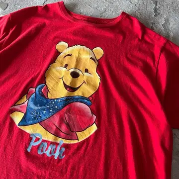 빈티지 Pooh 디즈니 곰돌이 푸 T셔츠