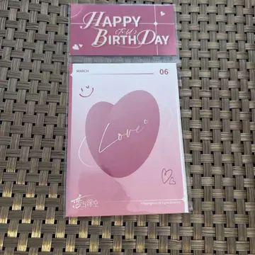 러브 앤 딥스페이스 호무라 2024년 생일 폴라로이드 포토 카드