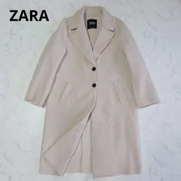 새상품급 자라 ZARA 부클 원단 오버 디베아 코트