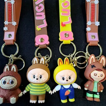라부부 키링 4개 묶음 미사용품