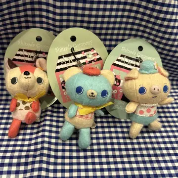 시나다 shinada 봉제 인형 푸페 스트랩