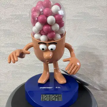 mr.CONTAC 30cm 인형 [ 점 기능 시계 ] 설명서 포함