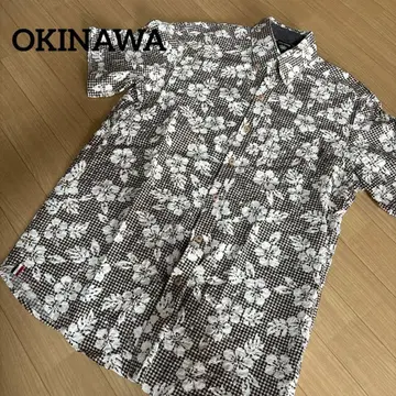 OKINAWA 오키나와 M 반팔 셔츠 남성용