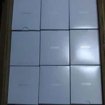 SEIKO 시계용 박스 20개 묶음 판매