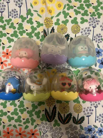 산리오 젬리즈 묶음 판매 7점 일광화상 키티