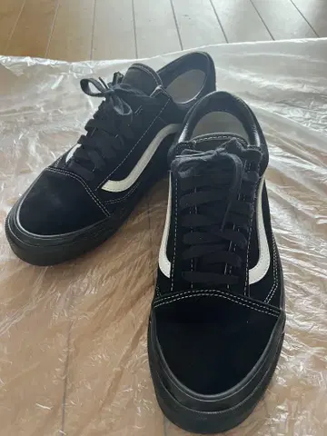 VANS 스니커즈 스웨이드 블랙 27.5