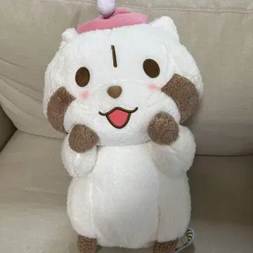 아라이구마 라스칼 후와모코 화이트 BIG 봉제 인형