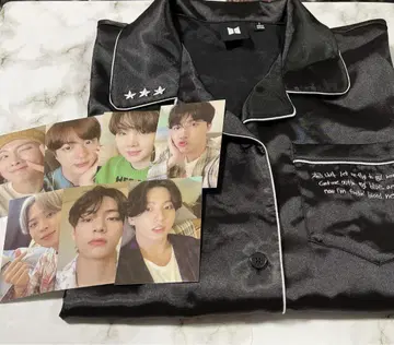 BTS BE 파자마 상하의 세트 택 외부 가방 없음 프리 사이즈