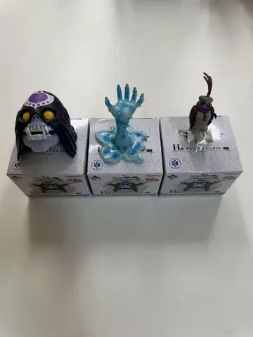 H상 데스크탑 마스코트 제일복권 죠죠의 기묘한 모험 3종