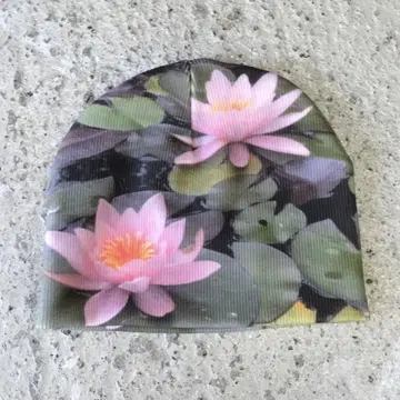 labyrins 연꽃 비니 picture beanie lotus 모자