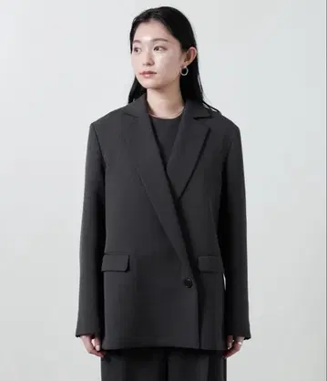 MARW UNITED ARROWS | 백 비대칭 자켓 그레이 36