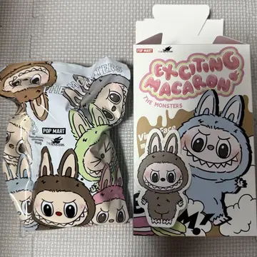 THE MONSTERS 라부부 마카롱 봉제 인형 토피