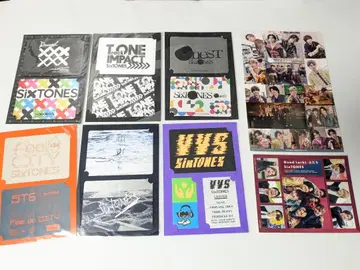 SixTONES 스티커 특전 포함 8점 세트