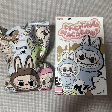 THE MONSTERS 라부부 마카롱 봉제 인형 씨솔트 코코넛