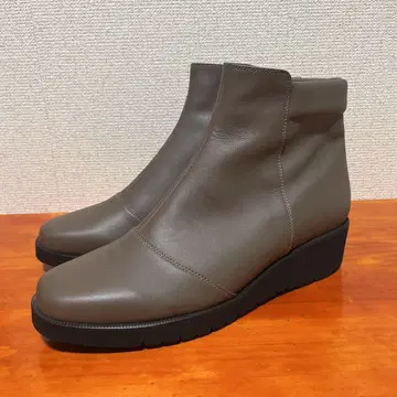 1회 착용 긴자 카네마츠 숏부츠 그레이지 25cm 고어텍스