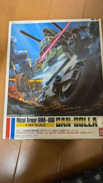 1/144 구 키트 기갑전사 드라그너 AMA-06B 건=도라