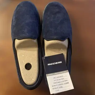 미사용 새상품 SKECHERS GOSTEP 슬립온 네이비 24.0cm