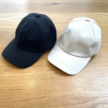 UV 컷 투습 발수 방수 테이프 캡 55~59cm 블랙 아이보리