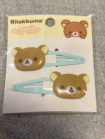 리락쿠마 코리락쿠마 헤어핀 헤어 클립