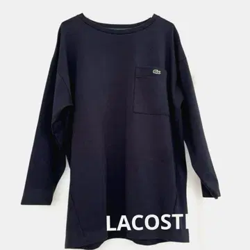 LACOSTE 남성용 7부 소매 둥근넥 긴팔 티셔츠
