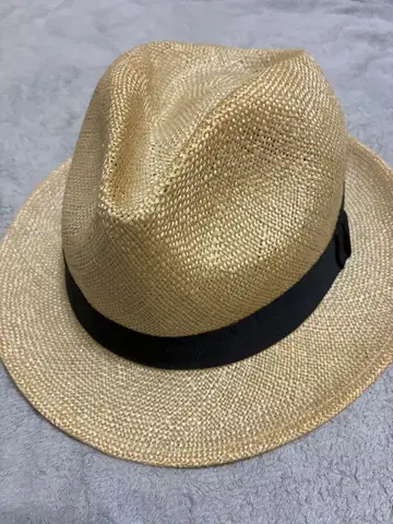 스트로우 햇(린넨 소재) 머리 둘레 약 59~60cm