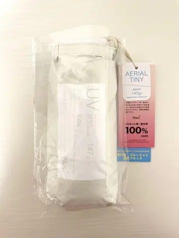 [ Wpc. ] 택 포함 새상품 에어리얼 타이니 접이식 양산 우천 겸용