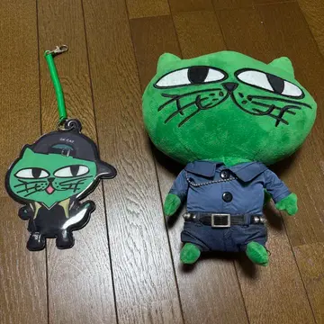 레어 옥캣 봉제 인형과 교통카드 지갑 세트 2PM 테기욘 TAECYEON