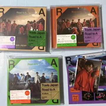 TravisJapan Road to A 1st album 3매 세트